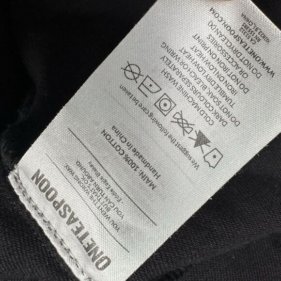 one teaspoon Prophecy black denim long sleeve snap button romper size XXS - Picture 7 of 11